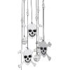 Spoontiques Horse Wind Chime – Outdoor Garden Décor – Decorative Chimes for Yard, Garden, Backyard and Patio Decoration(Skull and Crossbones)
