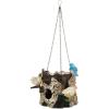 Spoontiques – Birdhouse – Garden Décor – Decorative Bird House for Yard and Garden Decoration – Hanging Novelty for Outdoor Patio – Birds/Tree Stump(Birds Tree Stump)