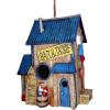 Spoontiques – Birdhouse – Garden Décor – Decorative Bird House for Yard and Garden Decoration – Hanging Novelty for Outdoor Patio – Outhouse Birdhouse(Bait Shop)