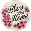 Spoontiques – Garden Décor – Bless This Home Stepping Stone – Decorative Stone for Garden