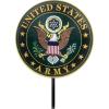 Spoontiques – Garden Décor – Garden Stake – Decorative Stake for Lawn and Yard – 24” High – Durable Weather Resistant Resin Sign for Home Décor – Cardinal Memorial Garden Stake(U.s. Army)