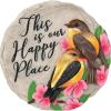 Spoontiques – Garden Décor – No Place Like Home Stepping Stone – Decorative Stone for Garden