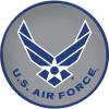 Spoontiques – Garden Décor – Police Blue Line Stepping Stone – Decorative Stone for Garden(U.S. Air Force)