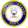 Spoontiques – Garden Décor – Police Blue Line Stepping Stone – Decorative Stone for Garden(U.S. Navy)