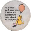 Spoontiques – Garden Décor – Pooh Adventure Stepping Stone – Decorative Stone for Garden