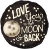 Spoontiques – Garden Décor – Scatter Kindness Stepping Stone – Decorative Stone for Garden(Moon & Back)