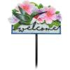 Spoontiques – Hummingbird Garden Stake – Garden Décor – Decorative Stake for Lawn and Yard – Multicolored