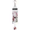 Spoontiques Cardinal Wind Chime – Outdoor Garden Décor – Decorative Chimes for Yard, Garden, Backyard and Patio Decoration