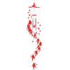 Spoontiques Chili Pepper Acrylic Wind Chime – Outdoor Garden Décor – Decorative Chimes for Yard, Garden, Backyard and Patio Decoration