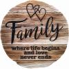 Spoontiques Family Tree Step Stone, 1 EA(Family Never Ends)
