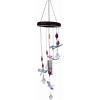 Spoontiques Gnome Wind Chime – Outdoor Garden Décor – Decorative Chimes for Yard, Garden, Backyard and Patio Decoration(Purple)