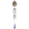 Spoontiques Harry Potter Hogwarts Logo Wind Chime – Outdoor Garden Décor – Decorative Chimes for Yard, Garden, Backyard and Patio Decoration(Hogwarts Crest)