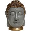 Spoontiques Mushroom House Garden Statue – Decorative Garden Statue – Colorful Home Décor for Indoor or Outdoor Use – Patio Decoration – Garden Accessory(Buddha)
