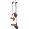 Spoontiques Sloth Wind Chime – Outdoor Garden Décor – Decorative Chimes for Yard, Garden, Backyard and Patio Decoration