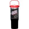Spoontiques Wonder Woman Stainless Steel Water Bottle – 10″ Tall, Twist Off Lid & Carrying Handle – Stainless Steel Outer Wall & Acrylic Inner Wall(Mischief Managed)