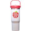 Spoontiques Wonder Woman Stainless Steel Water Bottle – 10″ Tall, Twist Off Lid & Carrying Handle – Stainless Steel Outer Wall & Acrylic Inner Wall(Teacher)