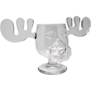 Spoontiques – National Lampoon’s Christmas Vacation Acrylic Moose Cup – Griswold Moose Mug – 4.5” – 6 Ounce,Clear(8 Ounces)