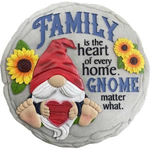 Spoontiques Family Tree Step Stone, 1 EA(Heart of Every Gnome)