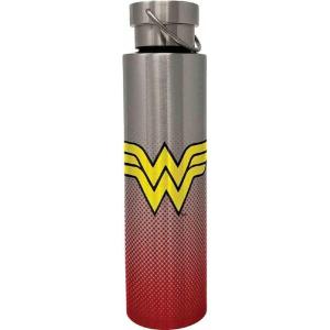 Spoontiques Harry Potter Stainless Steel Bottle – Harry Potter Travel Drink Cup with Twist Lid for Beverages, 24 Oz – Ravenclaw(Wonder Woman)