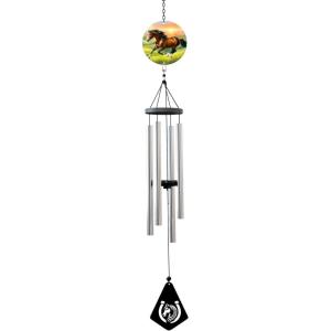 Spoontiques Horse Wind Chime – Outdoor Garden Décor – Decorative Chimes for Yard, Garden, Backyard and Patio Decoration(Horse Metal)