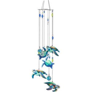 Spoontiques Horse Wind Chime – Outdoor Garden Décor – Decorative Chimes for Yard, Garden, Backyard and Patio Decoration(Sea Turtle)