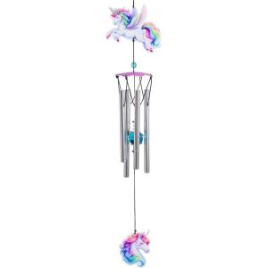 Spoontiques Horse Wind Chime – Outdoor Garden Décor – Decorative Chimes for Yard, Garden, Backyard and Patio Decoration(Unicorn)