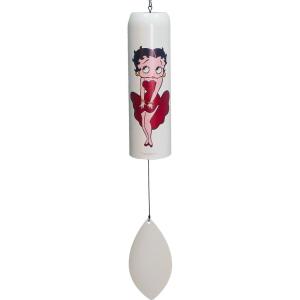 Spoontiques Peanuts Group Wind Chime – Outdoor Garden Décor – Decorative Chimes for Yard, Garden, Backyard and Patio Decoration(Betty Boop Bell)