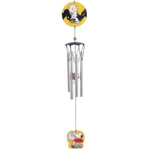 Spoontiques Peanuts Group Wind Chime – Outdoor Garden Décor – Decorative Chimes for Yard, Garden, Backyard and Patio Decoration(Peanuts Charlie Brown)