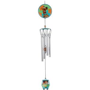 Spoontiques Peanuts Group Wind Chime – Outdoor Garden Décor – Decorative Chimes for Yard, Garden, Backyard and Patio Decoration(Scooby Doo)