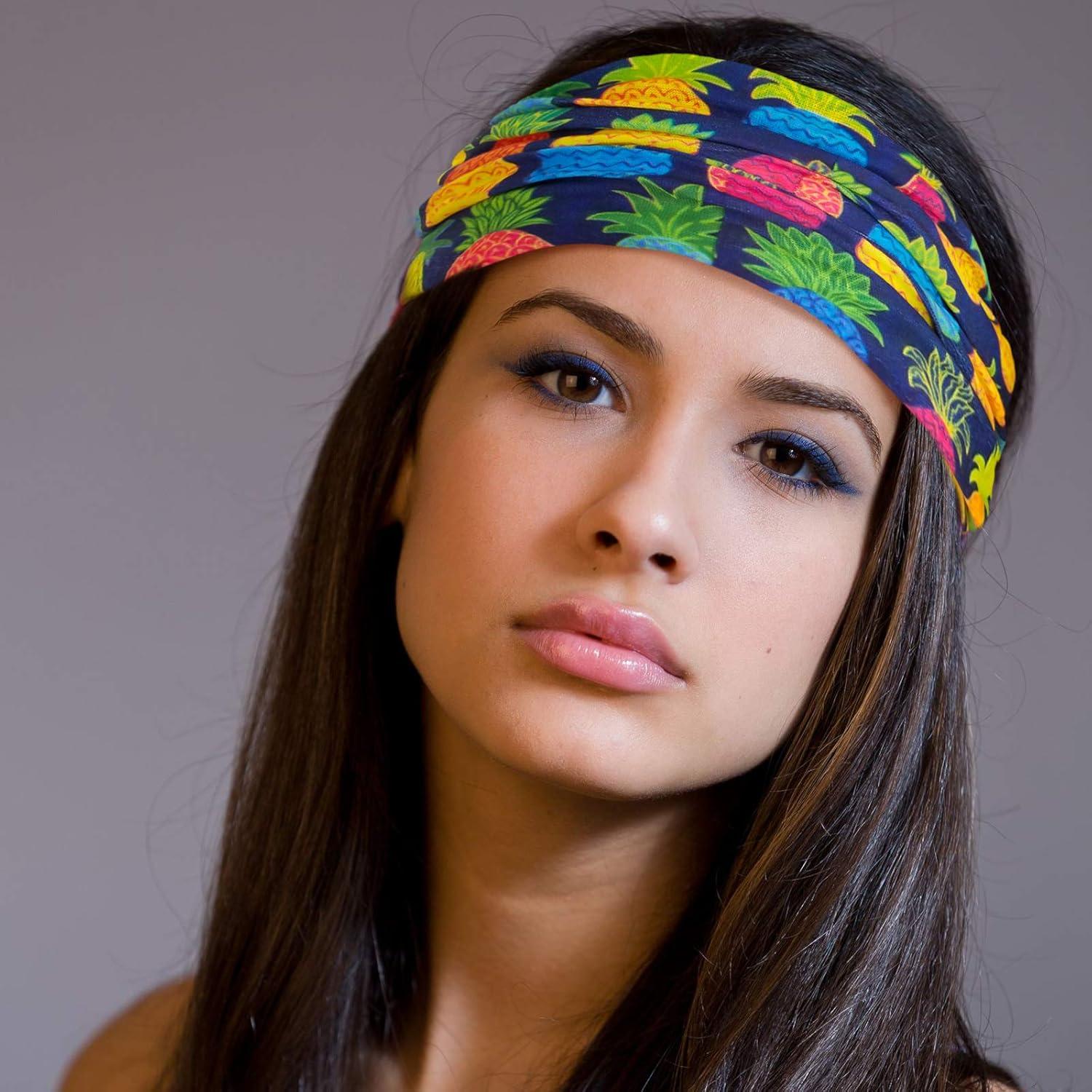 image:imageSpoontiques Music Hair Wrap Multifunctional Bandanna Headband Hair Tie Gaiter and ScarfMulticolor