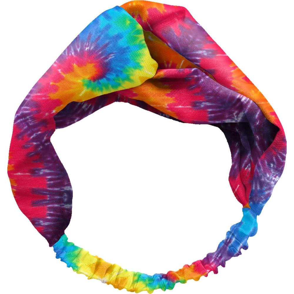 image:imageSpoontiques Headband Printed Fabric Hair Bands Knotted Hair Band for Everyday Use Harry Potter Crest one size 20304Tie Dye