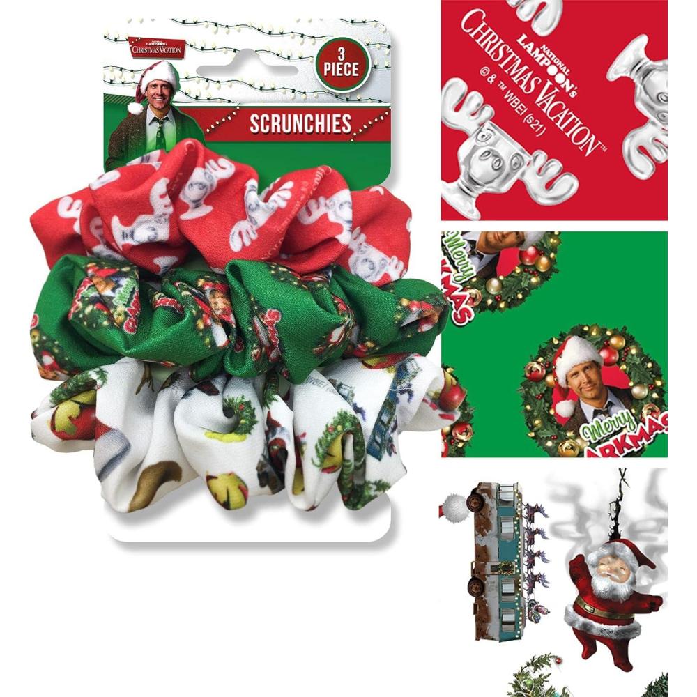 image:imageSpoontiques Christmas Vacation Scrunchies
