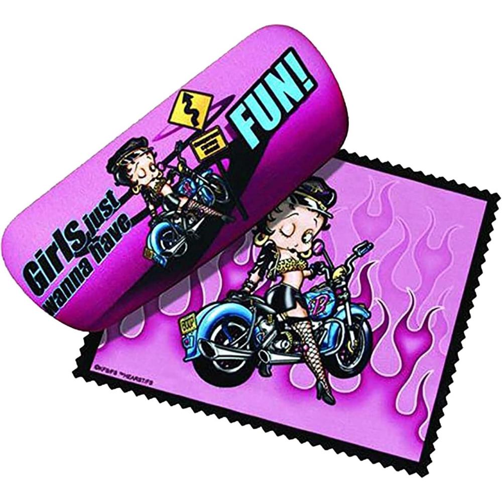 image:imageSpoontiques Elvis Red Eyeglass CaseBetty Boop Biker