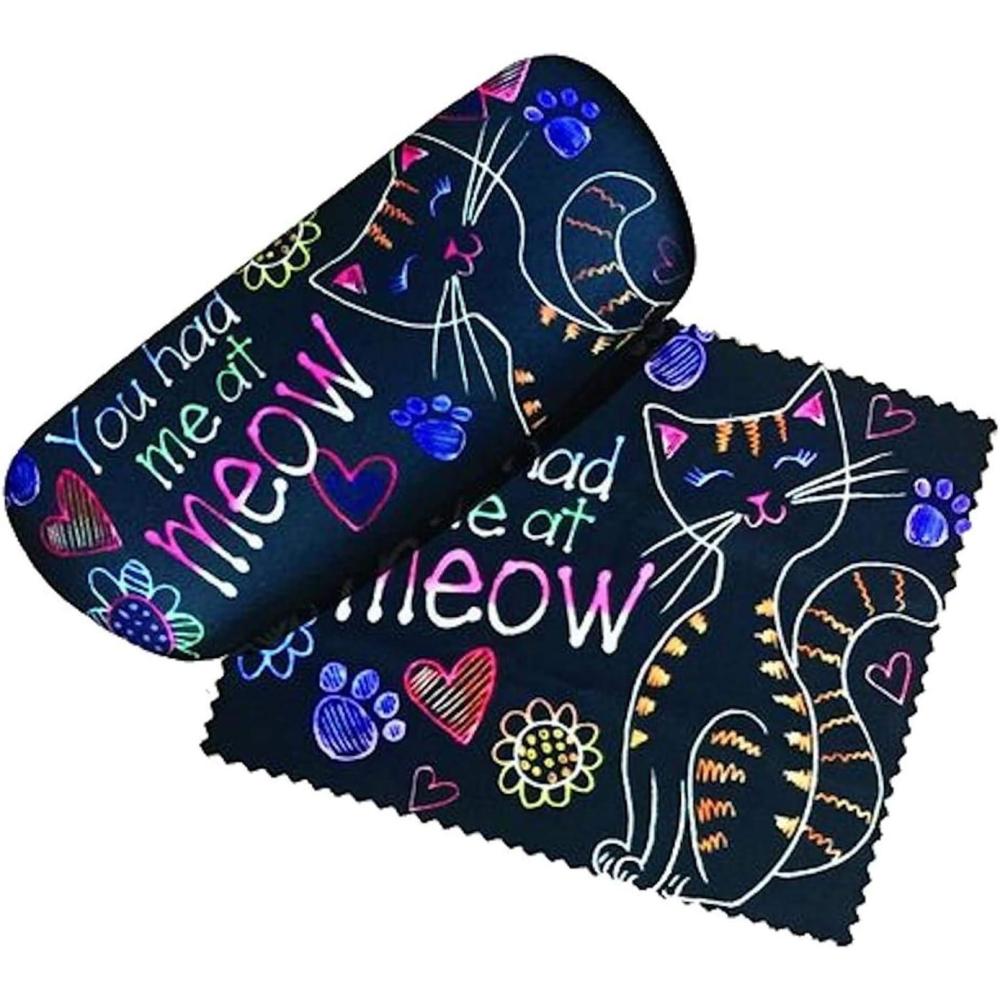 image:imageSpoontiques Elvis Red Eyeglass CaseYou Had Me at Meow