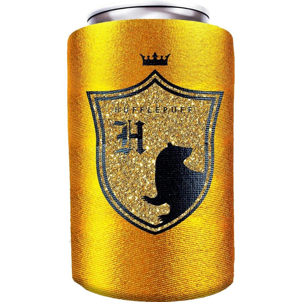 image:imageSpoontiques Harry Potter Can Cooler Insulated Sleeve for Standard Size Cans and Bottles One Size Hufflepuff