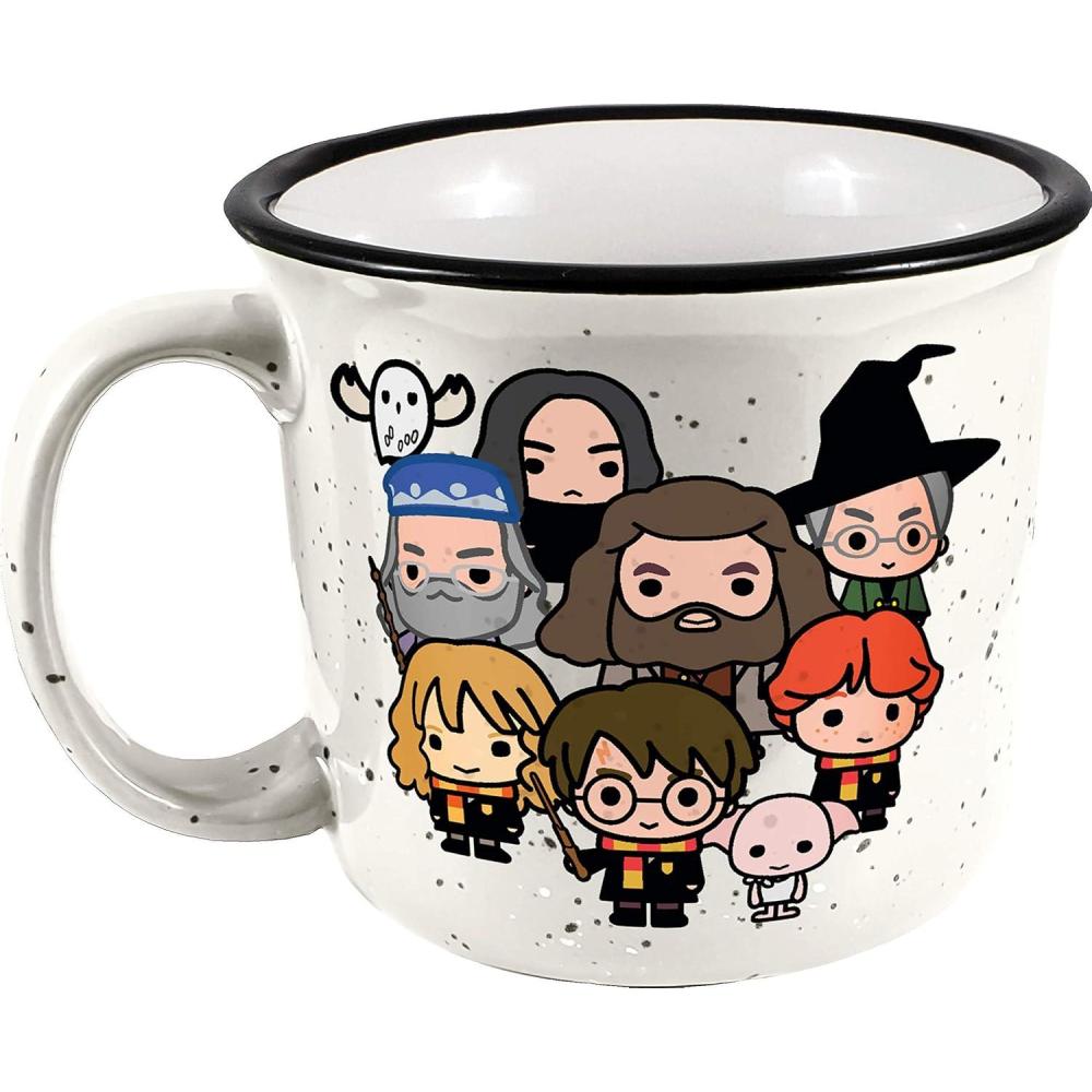 image:imageSpoontiques Harry Potter Ceramic Camper Mug 14oz Microwave amp Dishwasher Safe for Cold amp Hot BeveragesHarry Potter