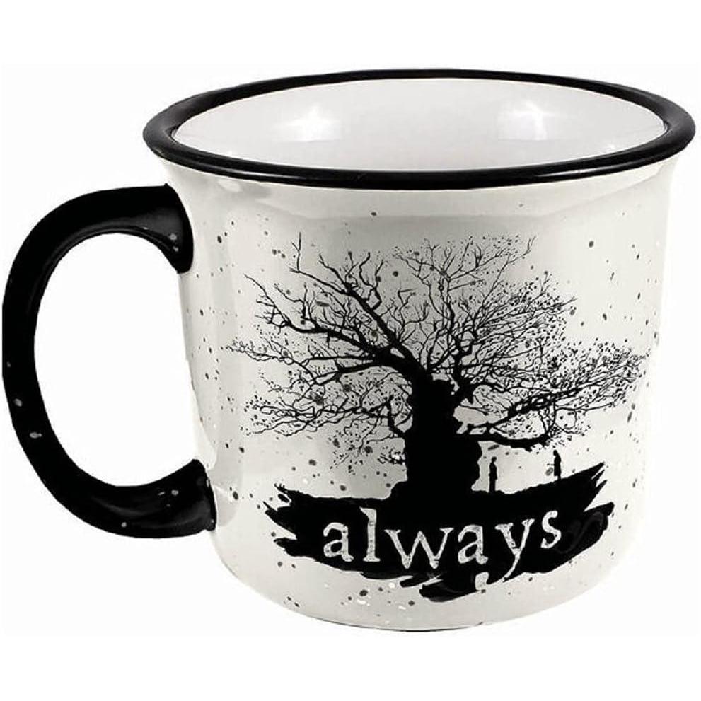 image:imageSpoontiques Harry Potter Ceramic Camper Mug 14oz Microwave amp Dishwasher Safe for Cold amp Hot BeveragesHarry Potter Always