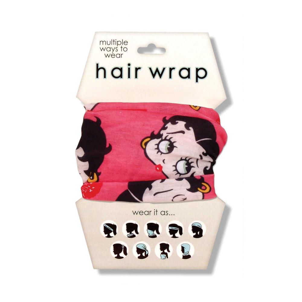 image:imageSpoontiques Music Hair Wrap Multifunctional Bandanna Headband Hair Tie Gaiter and ScarfBetty Boop
