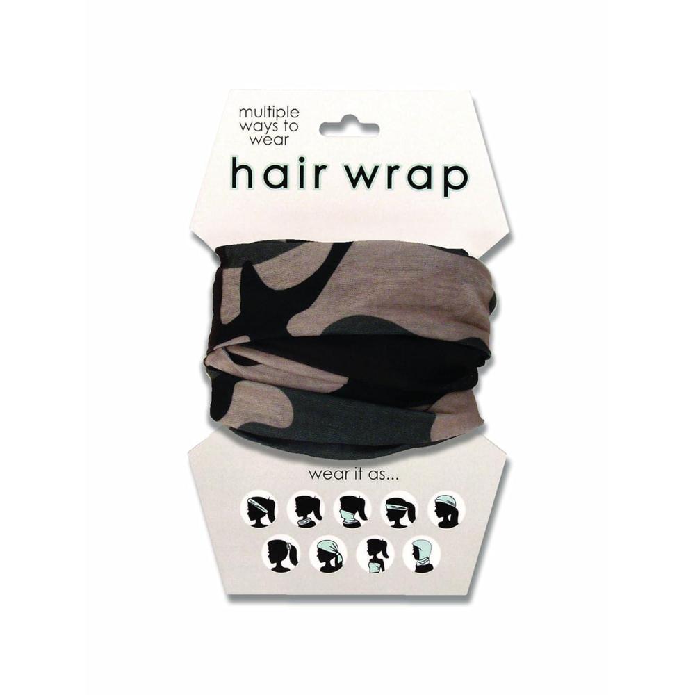image:imageSpoontiques Music Hair Wrap  Multifunctional Bandanna Headband Hair Tie Gaiter and ScarfCamo