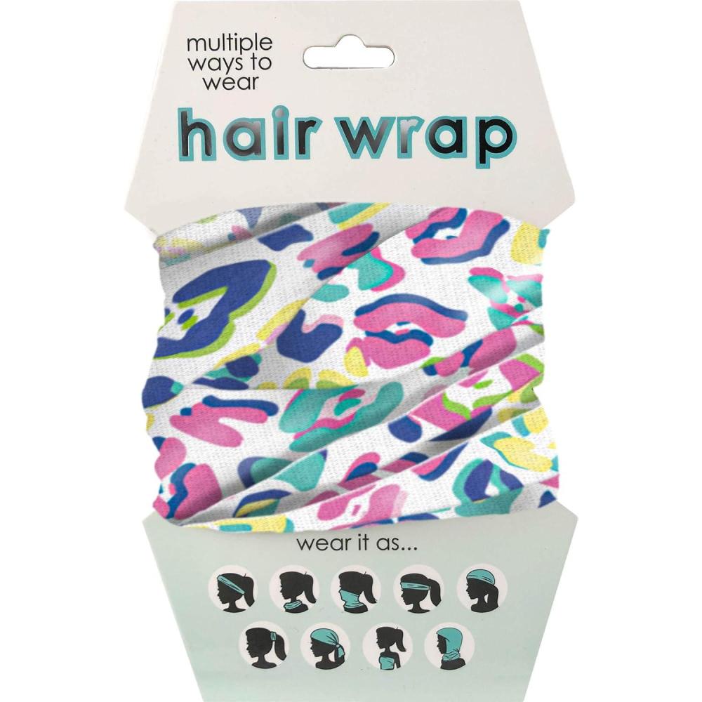 image:imageSpoontiques Music Hair Wrap Multifunctional Bandanna Headband Hair Tie Gaiter and ScarfLeopard