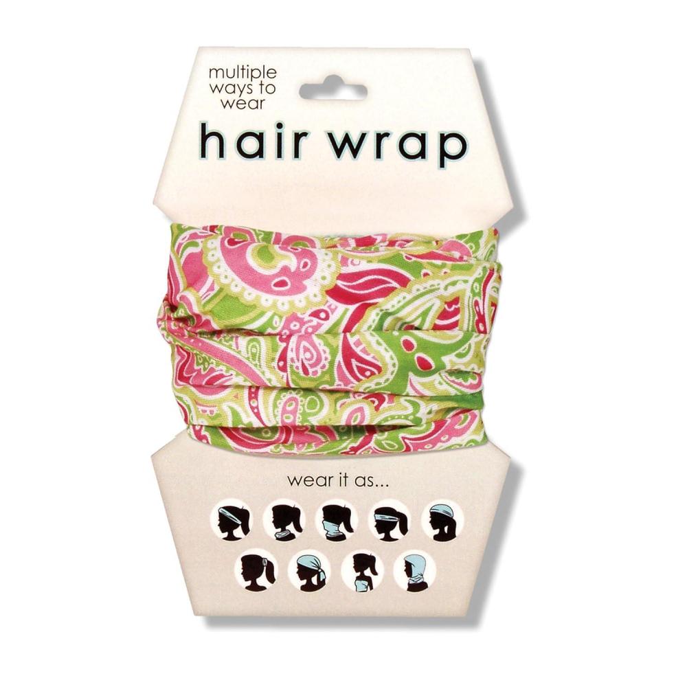 image:imageSpoontiques Music Hair Wrap  Multifunctional Bandanna Headband Hair Tie Gaiter and ScarfPinkGreen