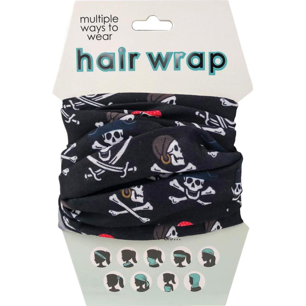 image:imageSpoontiques Music Hair Wrap Multifunctional Bandanna Headband Hair Tie Gaiter and ScarfPirate