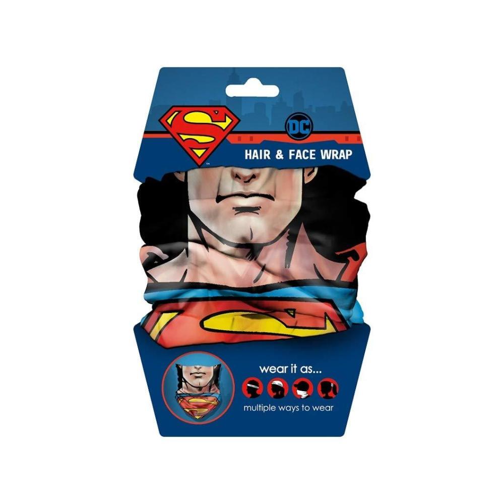 image:imageSpoontiques Music Hair Wrap  Multifunctional Bandanna Headband Hair Tie Gaiter and ScarfSuperman