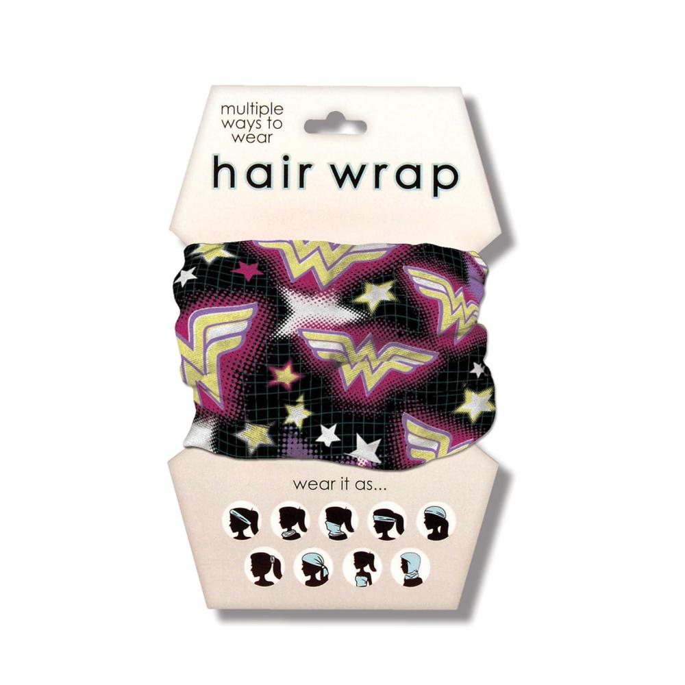 image:imageSpoontiques Music Hair Wrap Multifunctional Bandanna Headband Hair Tie Gaiter and ScarfWonder Woman