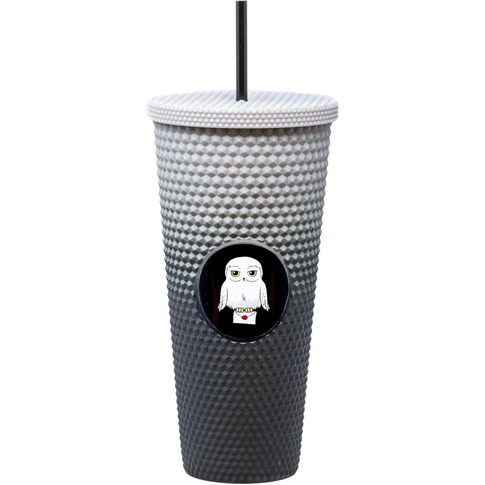 image:imageSpoontiques Studded Tumbler 32oz Insulated Double Wall Acrylic Travel Cup Spill Proof Lid for Hot amp Cold Beverages AmericanaHedwig