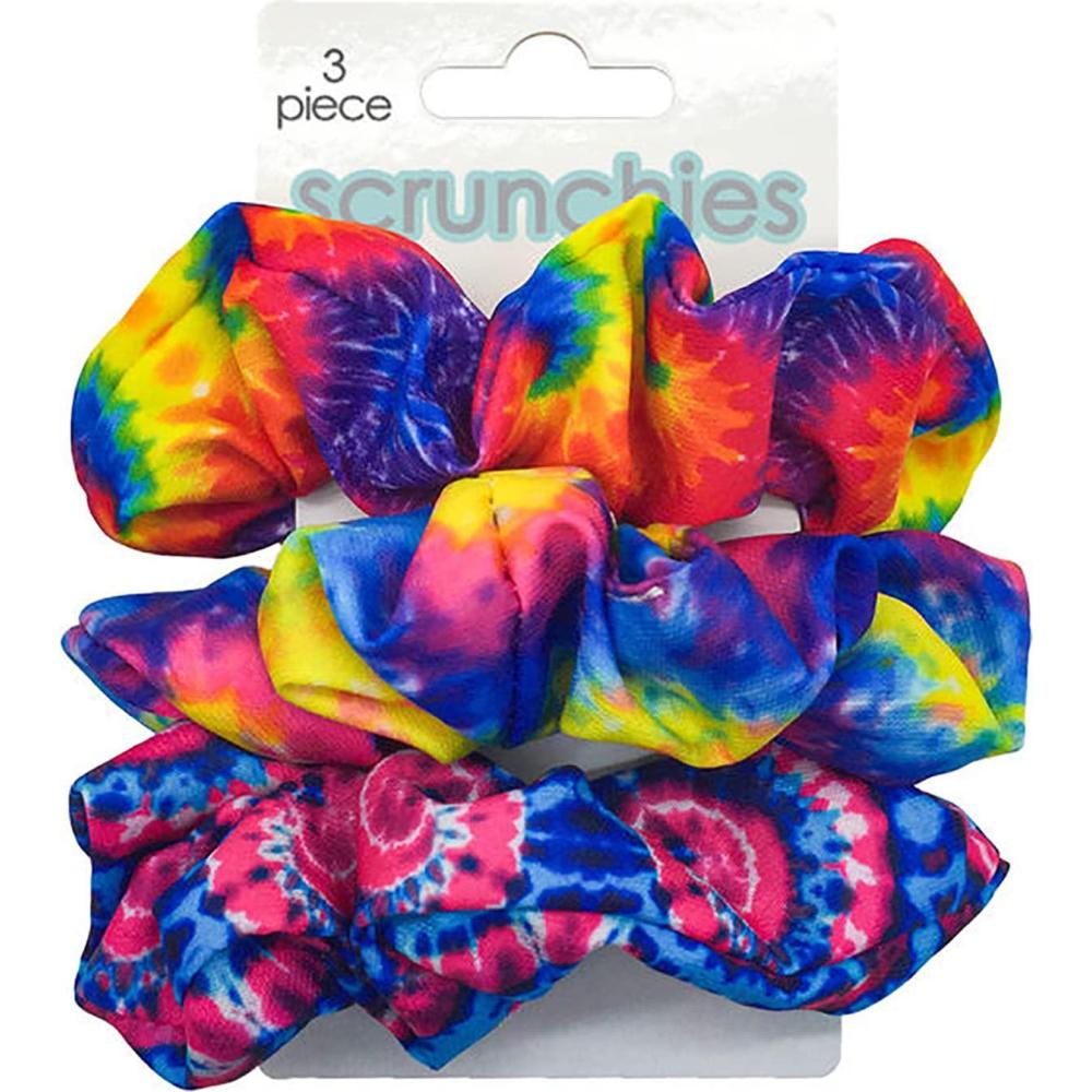 image:imageSpoontiques Tie Dye Scrunchies 1 count