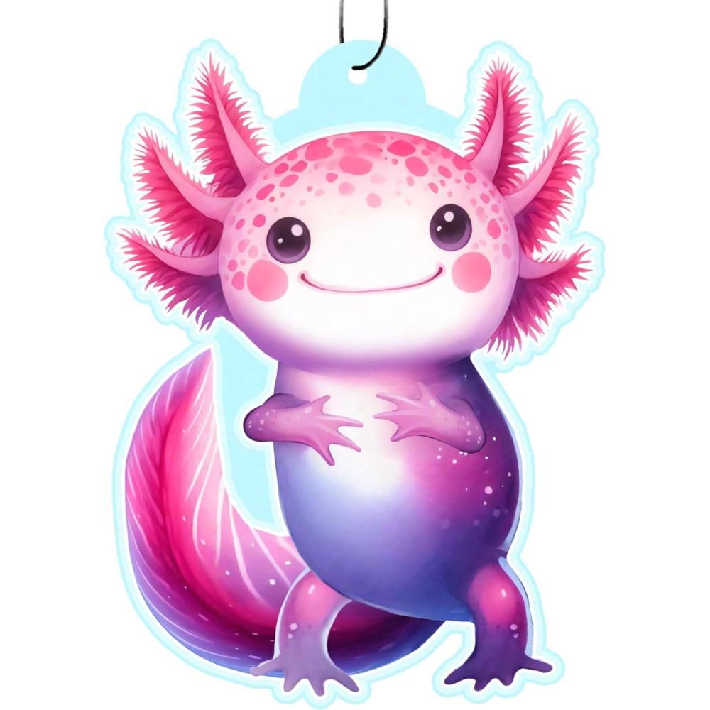 image:imageSpoontiques Unicorn Air Freshener 3pk Themed Car Interior Accessories amp Essentials Hanging Air Freshener for Cars amp Trucks LongLasting Fragrance New Car ScentAxolotl