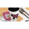 Spoontiques – Ceramic Travel Mugs – Mama Bear Cup – Hot or Cold Beverages – Gift for Coffee Lovers