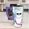 Spoontiques – Ceramic Travel Mugs – You Are My Sunshine Cup – Hot or Cold Beverages – Gift for Coffee Lovers(Humble and Kind)