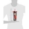 Spoontiques Acrylic Foil Cup with Straw, 20oz – Metallic Locking, Double Wall Insulated, BPA Free – Elvis(Betty Boop)